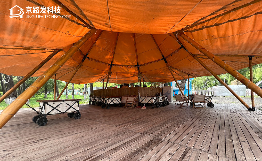 北京世园公园印第安帐篷