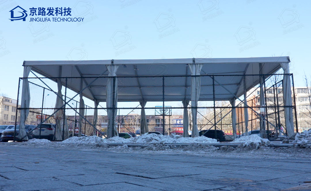 天津南开室外篮球场