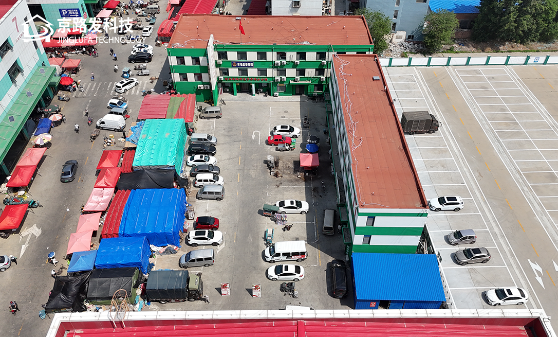 天津津南区农产品批发市场伸缩棚