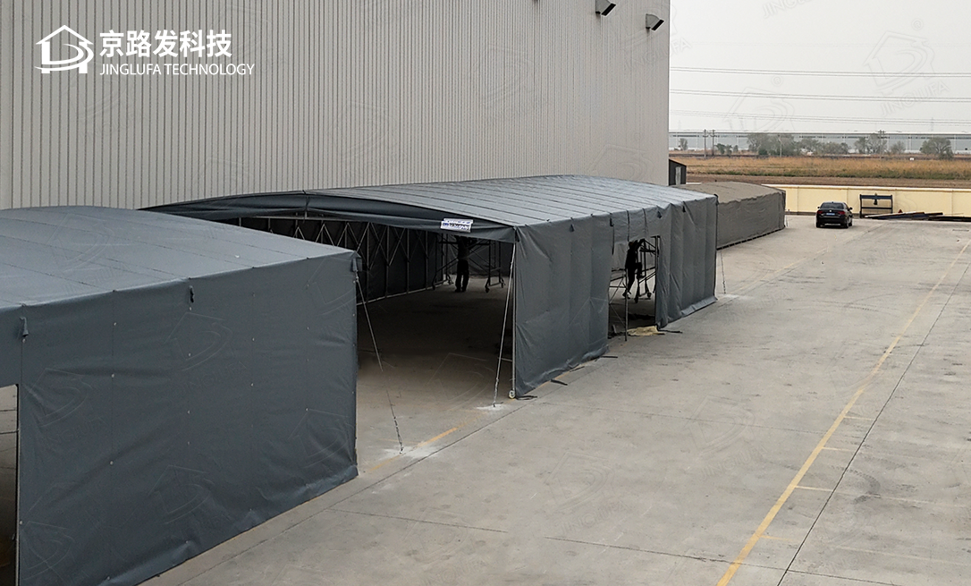 天津海特传念头械仓储棚